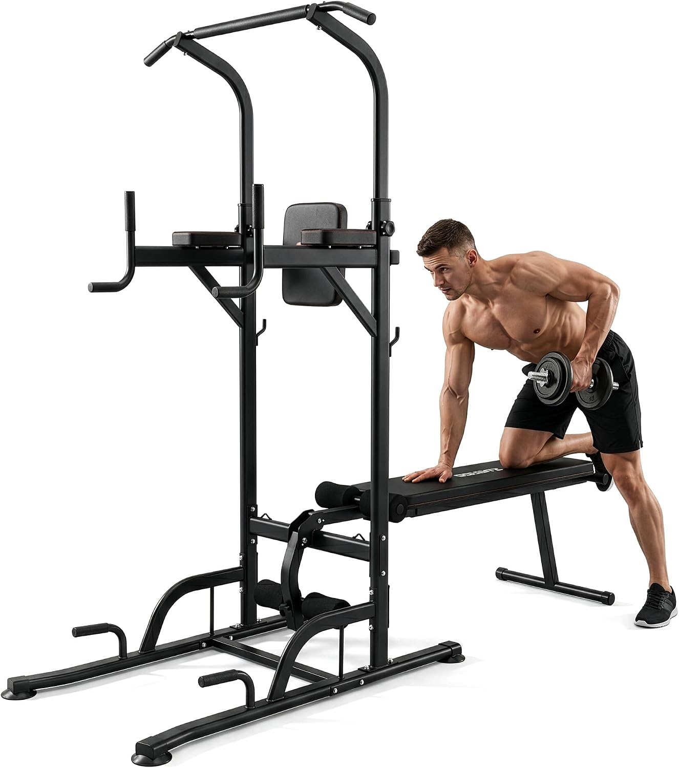 Pull Up Bar - All-in-One Power Tower Pull-Up Dip Station