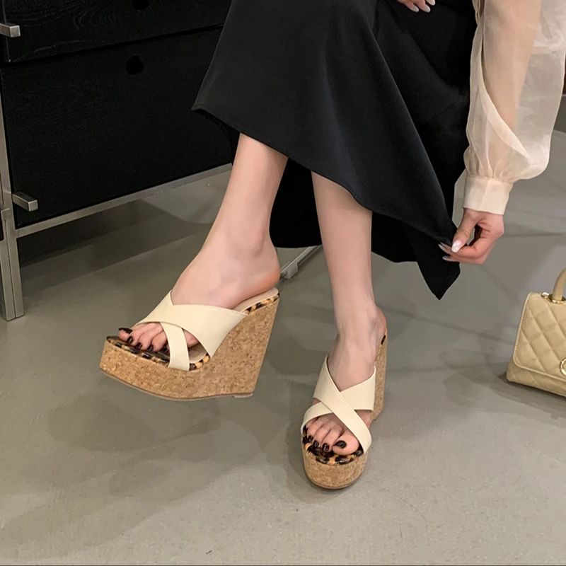 Brown Wedge Heel Sandals Woman - Crossfit Belt review and price