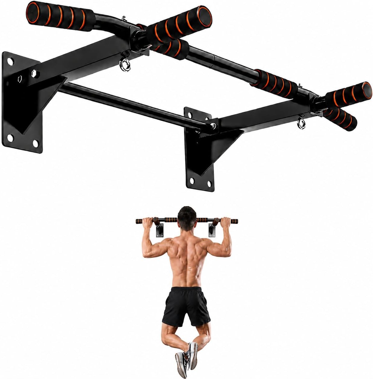 Pull-Up Bar for Home Gym, Wall - Pull Up Bar review and price