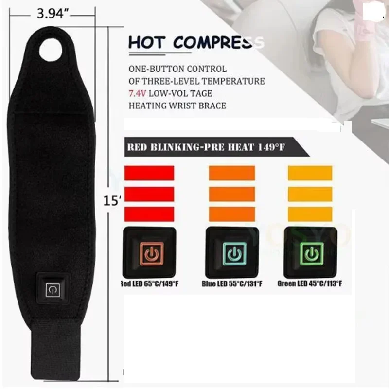 Heating Hand Massager Wrist Pr - Wrist Wraps review and price