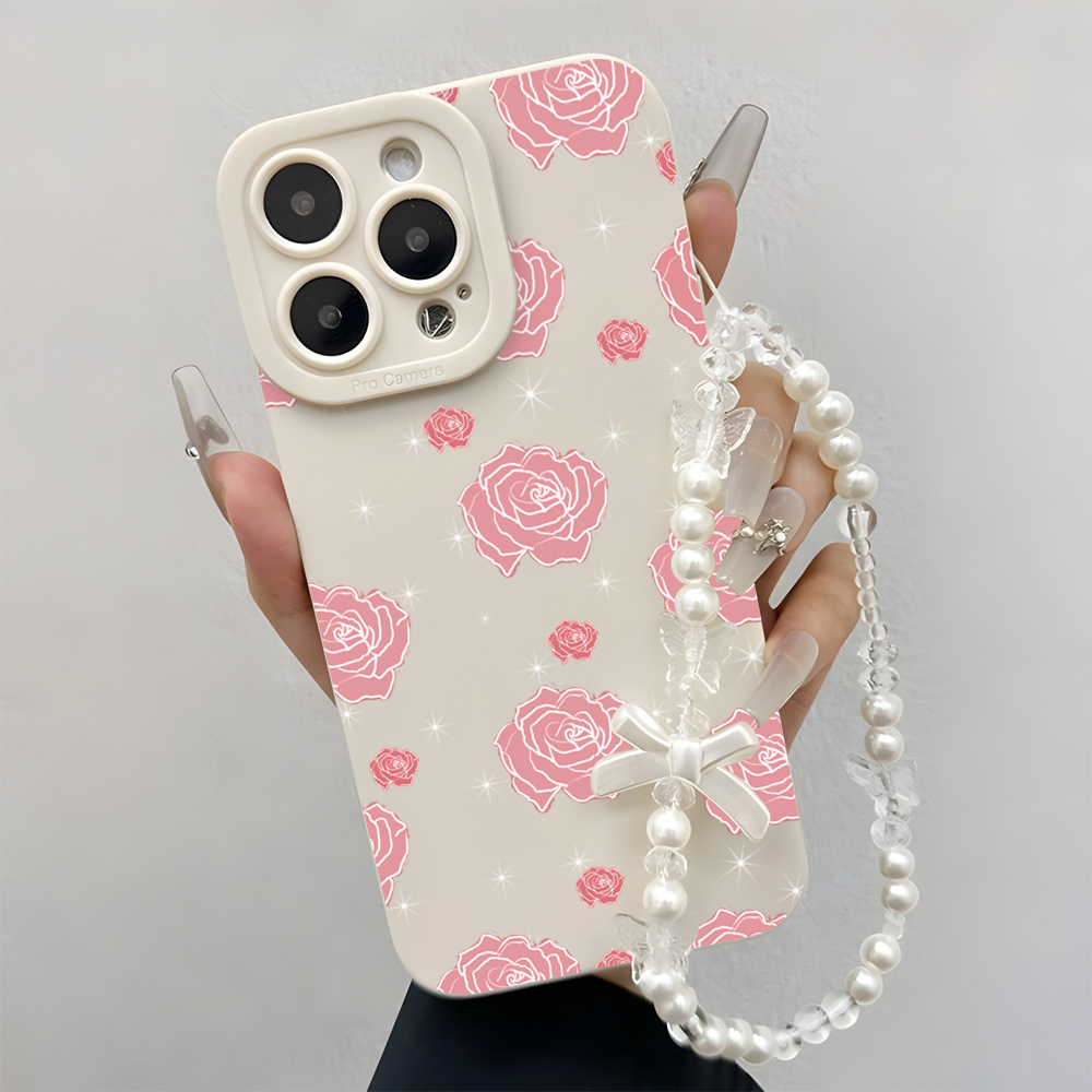 Pink Rose INS Wrist Strap Phon - Wrist Wraps review and price