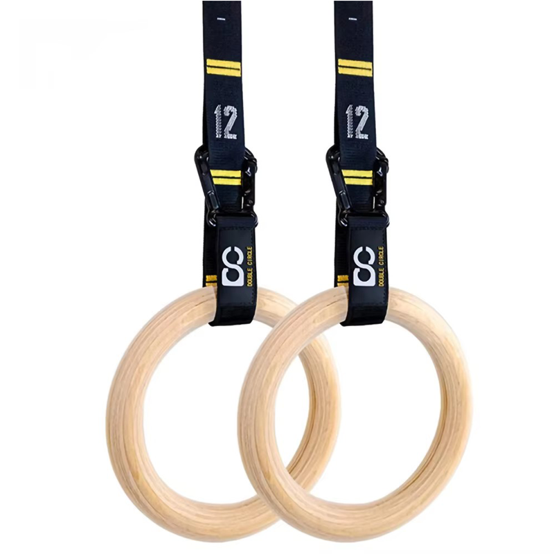 32mm Wooden Gymnastic Rings wi - Gymnastic Ring review and price