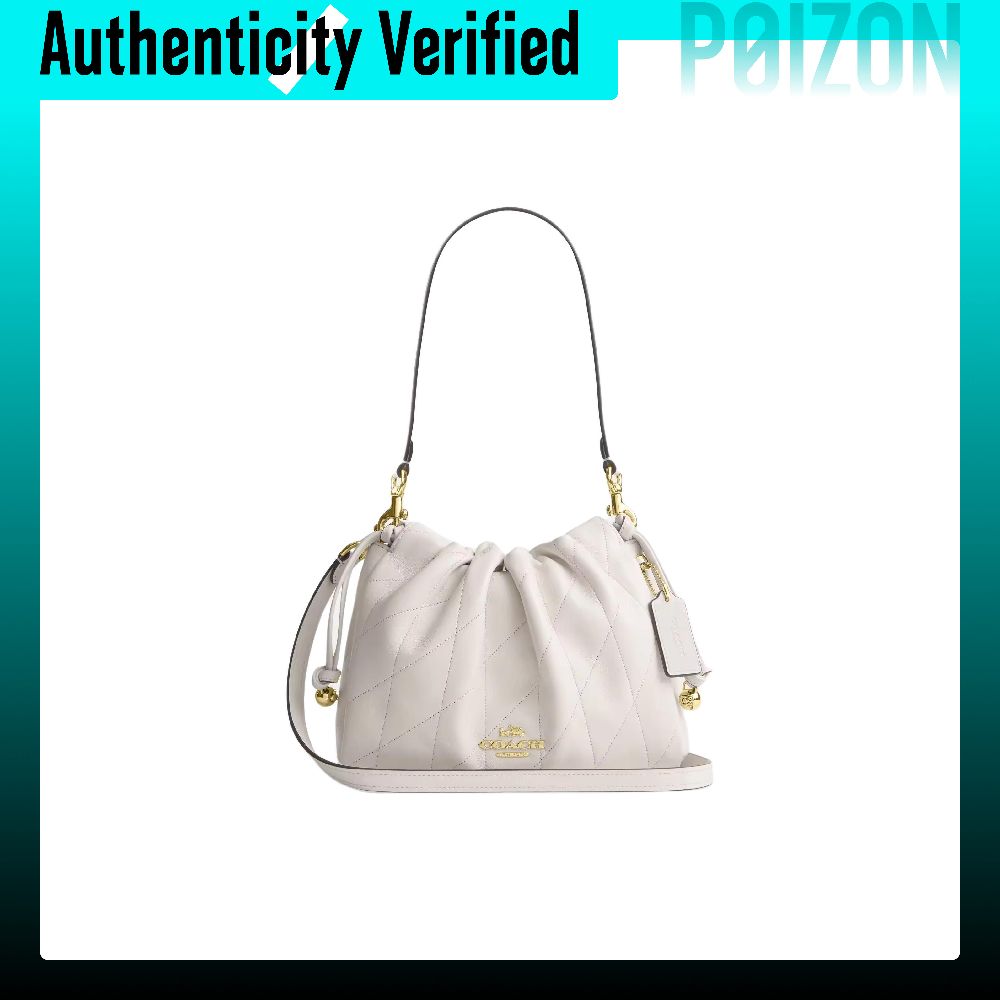 COACH Faye Sheepskin Shoulder  - Chalk Bag review and price